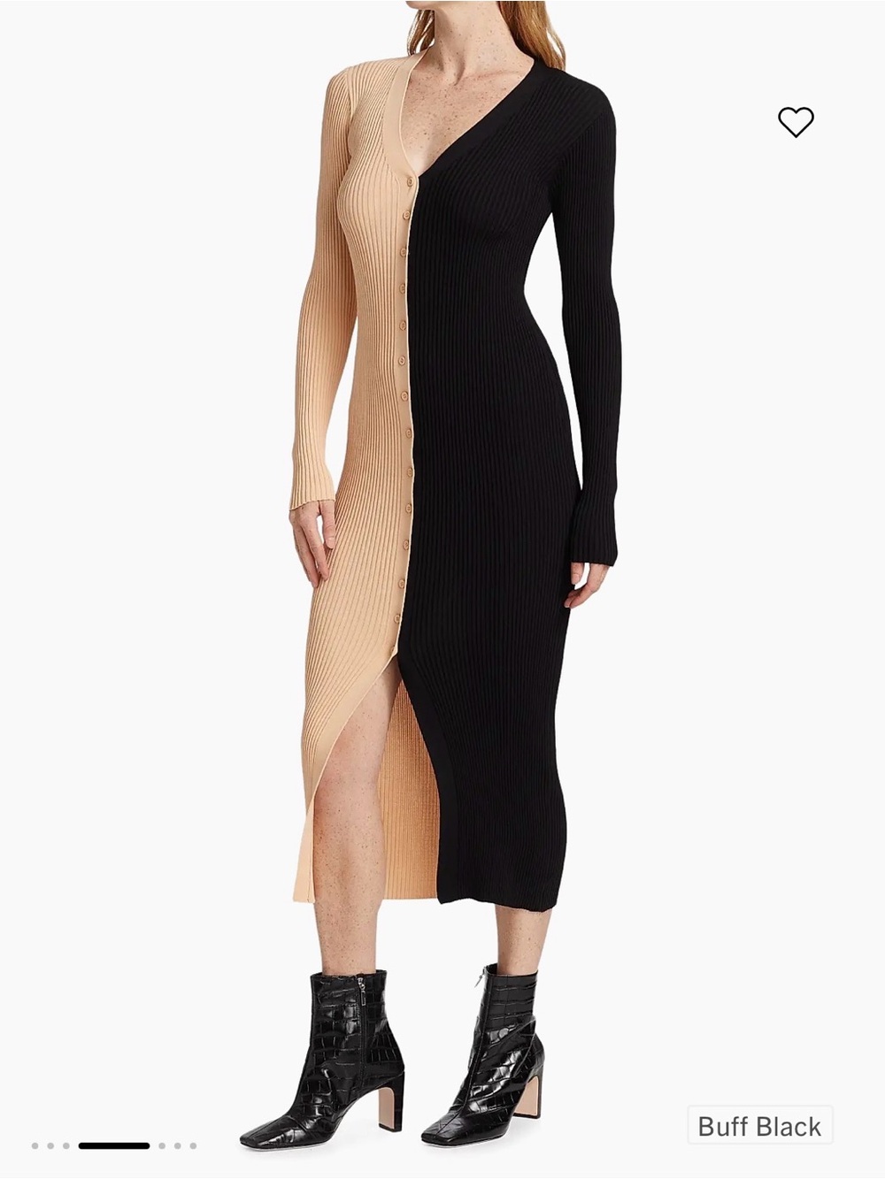 Shoko Colorblocked Midi-Dress - Picture 2 of 9